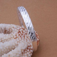 Classic Silver-Plated Bangle