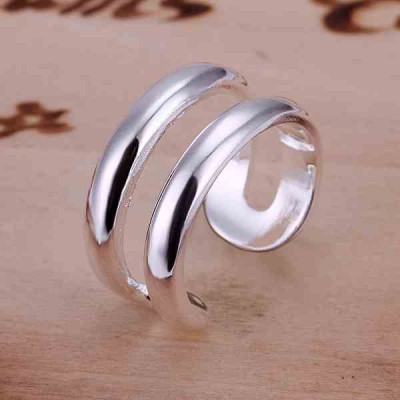 Silver-Plated New Design Ring 
