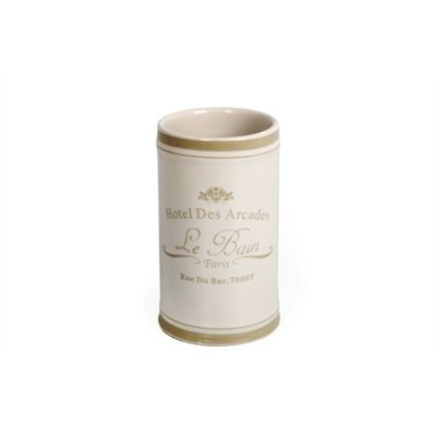 'Hotel Des Arcades' Paris Ceramic Tumbler 12cm