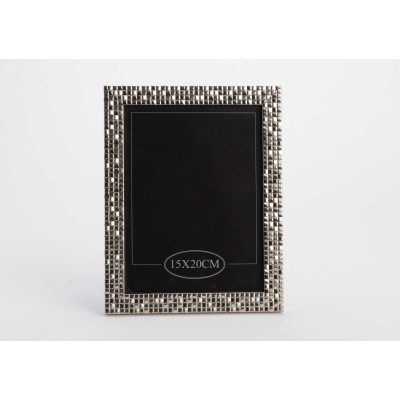 Amadeus Stylish Silver Photo Frame - 15 x 20cm