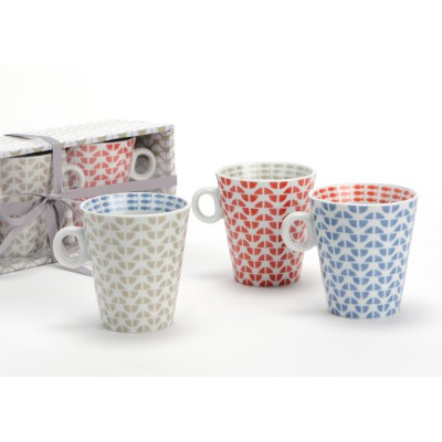 Amadeus Gift-Boxed Set of 3 Colourful Mugs