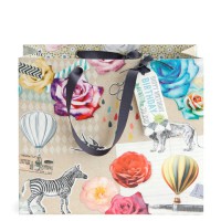 ARTEBENE Gift Bag with a Zebra