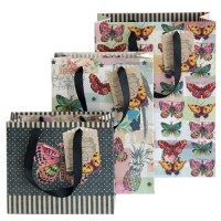 ARTEBENE Triple Assorted Gift Bags - Butterfly Pattern