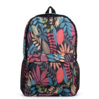 Leaf Print Backpack