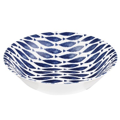 Couture Sieni Mint Fishie All Over Salad Bowl - 24cm