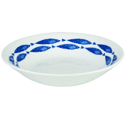 Couture Sieni Coupe Bowl Fishie Border - 20cm 