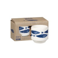 Couture Set of 2 Sieni Fishie Egg Cups in a Gift Box