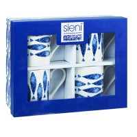 Couture Set of 4 Sieni Fishie Tea Cups in a Gift Box - 250ml