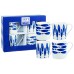 Couture Set of 4 Sieni Fishie Tea Cups in a Gift Box - 250ml