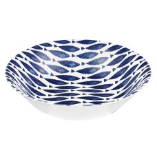 Couture Mint Fishie Scollop Bowl - 22cm