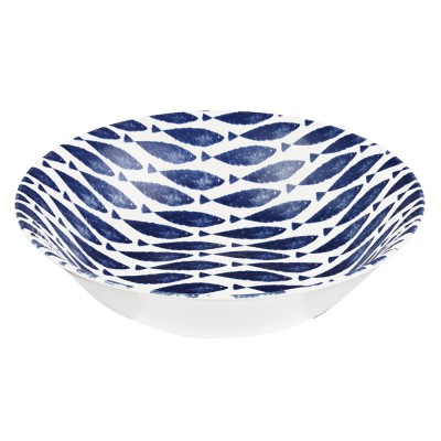 Couture Mint Fishie Scollop Bowl - 22cm