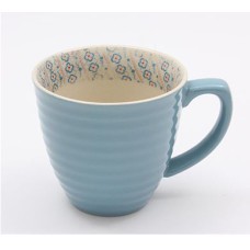 Light Blue Paisley Mug - 250ml