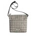 Earth Squared Grey Oval Messenger Bag