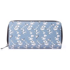 Blue Floral Purse