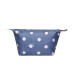 Blue Polka Dot Print Nylon Wash Bag