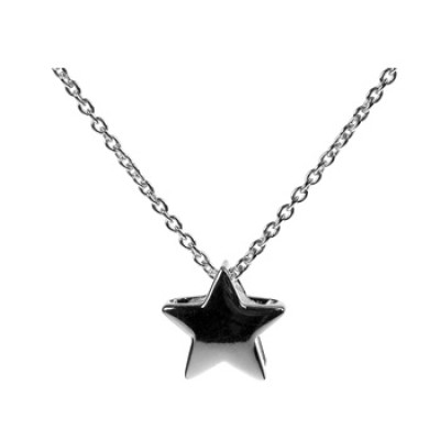 Silver Star Necklace