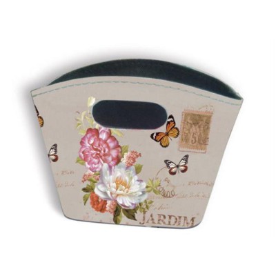Small Tidy Bag - Flowers & Butterflies Pattern