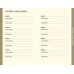 Peter Pauper Press Gold Dots Internet Address & Password Logbook