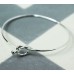 Sterling Silver Infinity Knot Bangle