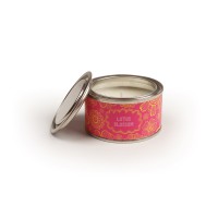 Lotus Blossom Tin Candle