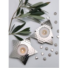 Retreat Home Star and Tree Tea Light holder