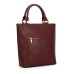 Sally Young Illusion Handbag Collection - Burgundy