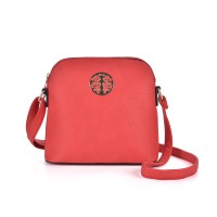 Sally Young Fashion Satchel Messenger Bag - Red