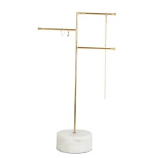 Sass & Belle Marble and Brass Jewellery Stand