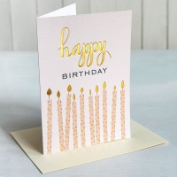 Birthday Candles Card