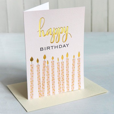 Birthday Candles Card